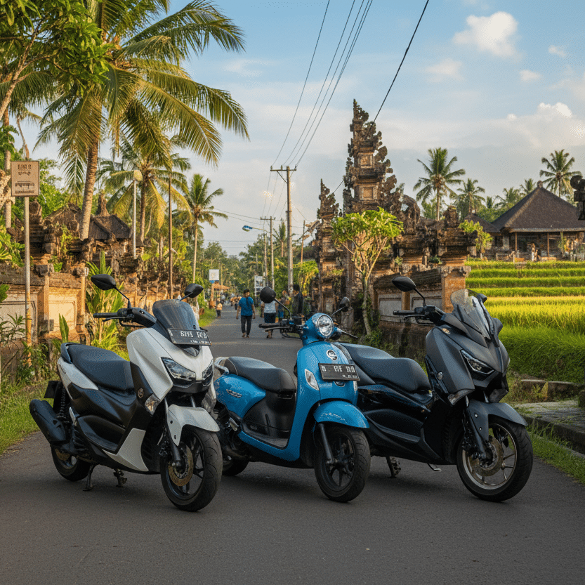 Best Scooter for Bali Roads: XMAX vs NMAX vs Scoopy Best scooter for Bali roads comparison
